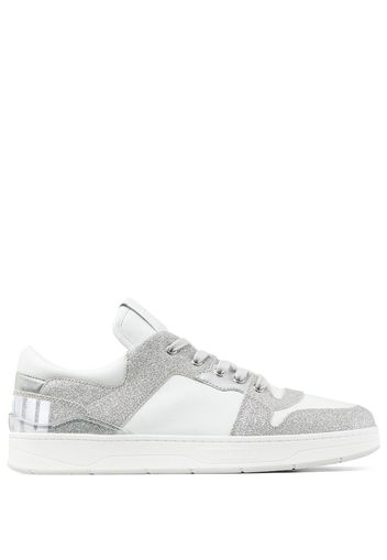 Jimmy Choo Sneakers Florent in pelle - Bianco