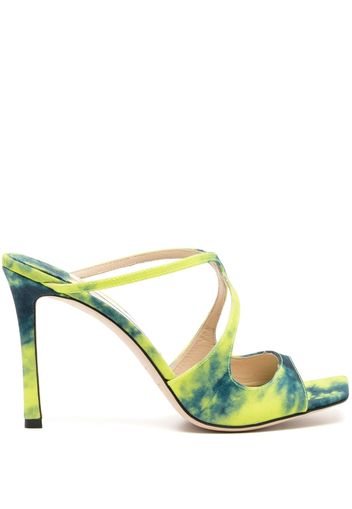 Jimmy Choo Mules Anise denim 105mm - Verde