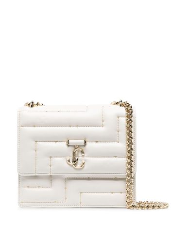 Jimmy Choo Varenne leather shoulder bag - Bianco