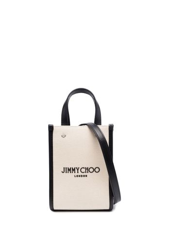 Jimmy Choo mini N/S tote bag - Toni neutri