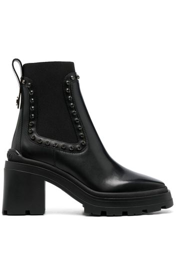 Jimmy Choo Veronique 100mm leather boots - Nero