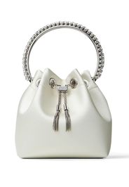 Jimmy Choo Borsa a secchiello Bon Bon - Argento