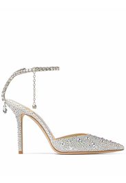 Jimmy Choo Saeda 100mm pumps - Bianco