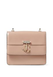 Jimmy Choo Varenne leather shoulder bag - Rosa