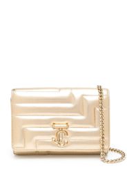 Jimmy Choo Clutch trapuntata metallizzata - Oro