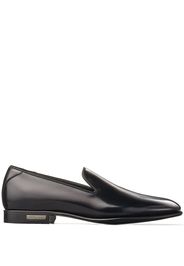 Jimmy Choo Thame round-toe loafers - Nero