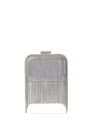 Jimmy Choo Borsa mini con cristalli - Argento