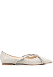 Jimmy Choo Genevi ballerina shoes - Argento