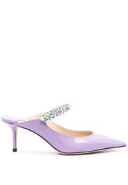 Jimmy Choo Bing 65mm mules - Viola