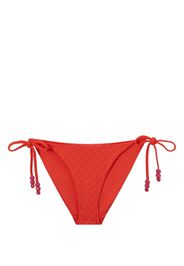 Jimmy Choo Aubrie monogram bikini set - Rosso