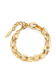 Jimmy Choo Diamond chain-link bracelet - Oro