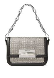 Jimmy Choo Borsa a tracolla Diamond con cristalli - Nero