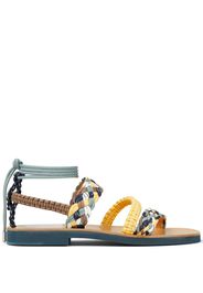 Jimmy Choo Sandali Asta in stile gladiatore - Blu