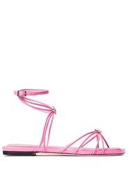 Jimmy Choo Sandali Indiya con cinturino - Rosa