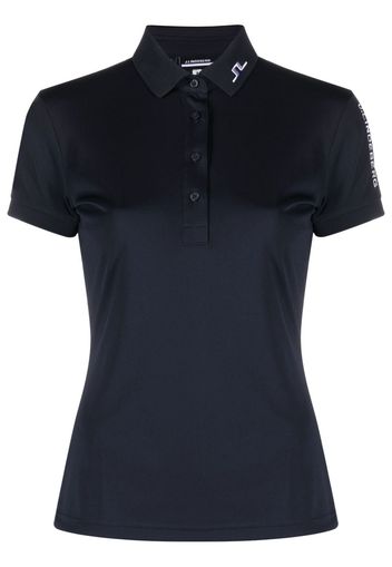 J.Lindeberg embroidered-logo polo top - Blu