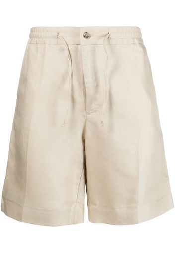 J.Lindeberg Baron drawstring-waistband shorts - Toni neutri