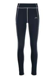 J.Lindeberg Zena contrast-stitch leggings - Blu