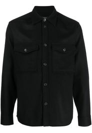 J.Lindeberg Silas button-up overshirt - Nero