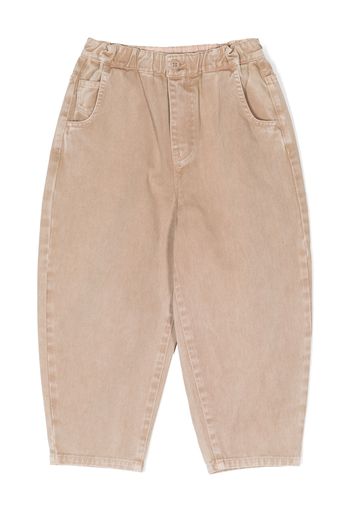 jnby by JNBY tapered-leg pants - Marrone