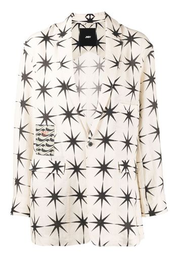 JNBY Blazer con stampa - Marrone