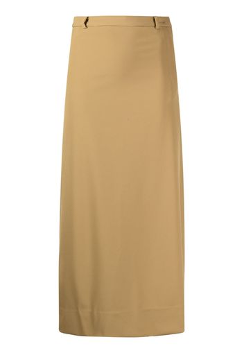 JNBY straight-design skirt - Marrone