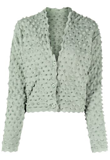 JNBY V-neck cropped cardigan - Verde