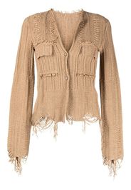 JNBY Cardigan crop - Marrone