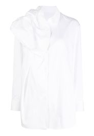 JNBY asymmetric-design shirt - Bianco
