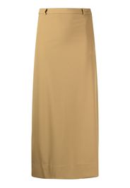 JNBY straight-design skirt - Marrone