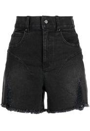 JNBY Shorts denim con effetto vissuto - Nero