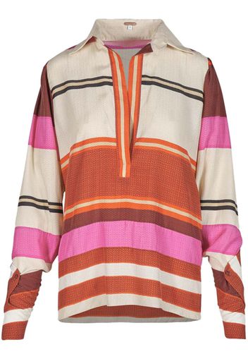 Johanna Ortiz Peruda God striped top - Multicolore