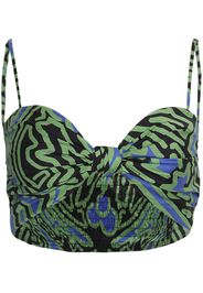 Johanna Ortiz Last Eden cropped top - Verde