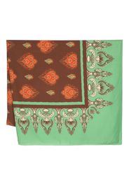 Johanna Ortiz India Chintz jacquard shawl - Verde