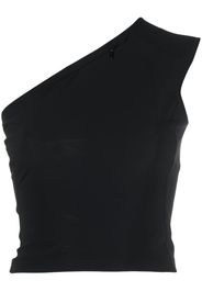 JOHANNA PARV asymmetric stretch top - Nero