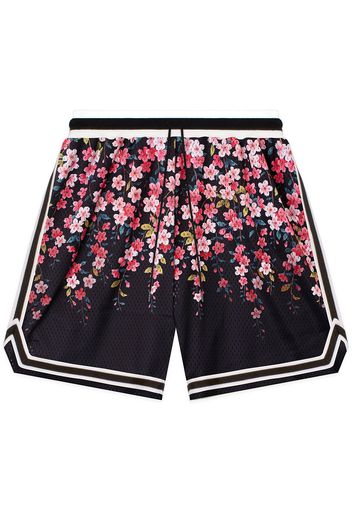 John Elliott logo-print track shorts - Nero