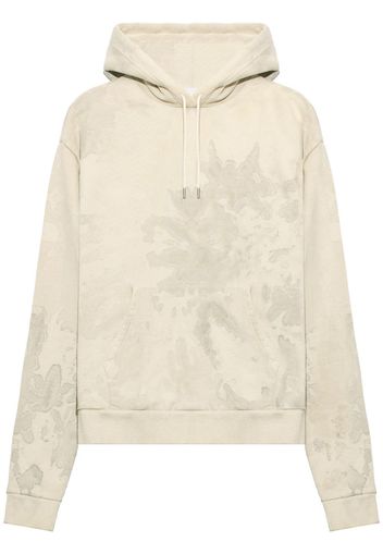 John Elliott Beach rib-trimmed cotton hoodie - Toni neutri