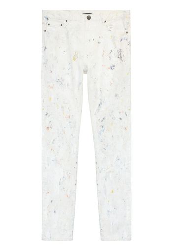 John Elliott Daze mid-rise straight jeans - Bianco