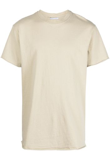 John Elliott University raw-edge T-shirt - Grigio