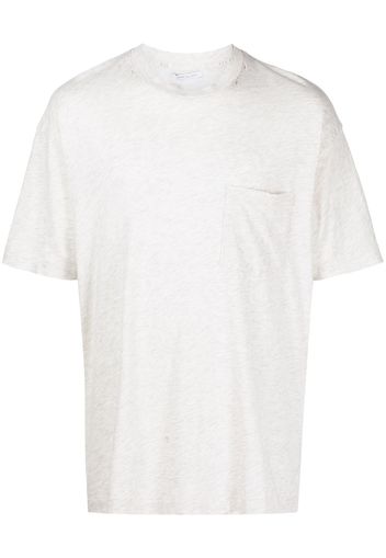 John Elliott distressed-finish cotton T-shirt - Grigio