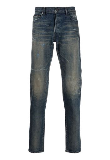 John Elliott Jeans dritti The Cast 2 - Blu