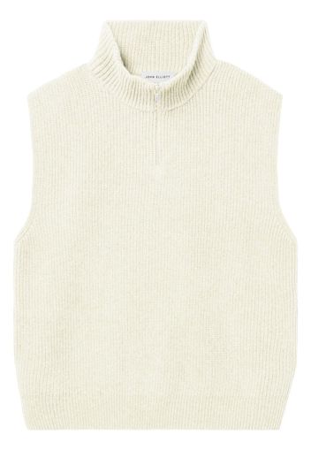 John Elliott Dakota half-zip sweater vest - Toni neutri