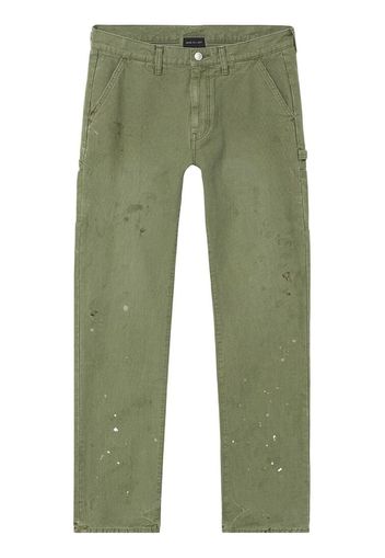 John Elliott straight-leg Work pants - Verde