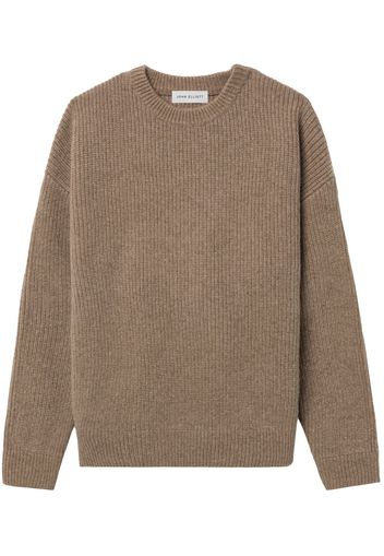 John Elliott Dakota Knit Oversized jumper - Marrone