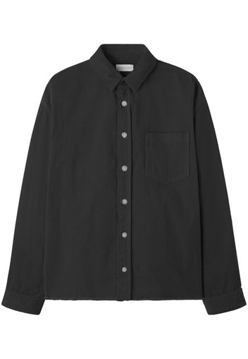 John Elliott Talladega corduroy-finish cotton shirt - Nero