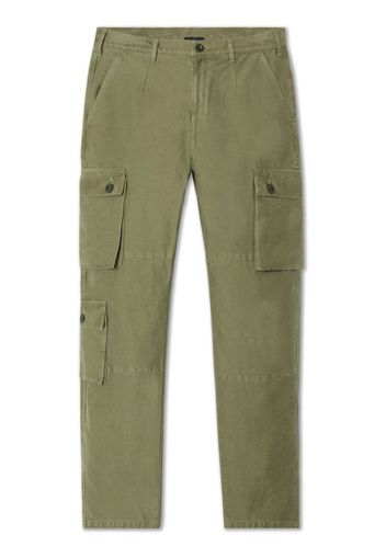 John Elliott straight-leg cotton cargo pants - Verde