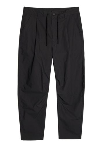 John Elliott Studio tapered cotton trousers - Nero