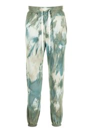 Pantaloni sportivi con fantasia tie dye