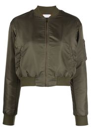 John Elliott Hunter cropped bomber jacket - Verde