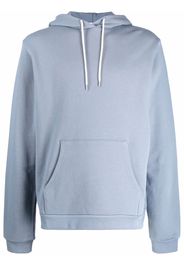 John Elliott long-sleeved cotton hoodie - Blu