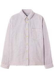 John Elliott Talladega corduroy-finish cotton shirt - Toni neutri